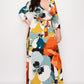 Floral Rust Dress